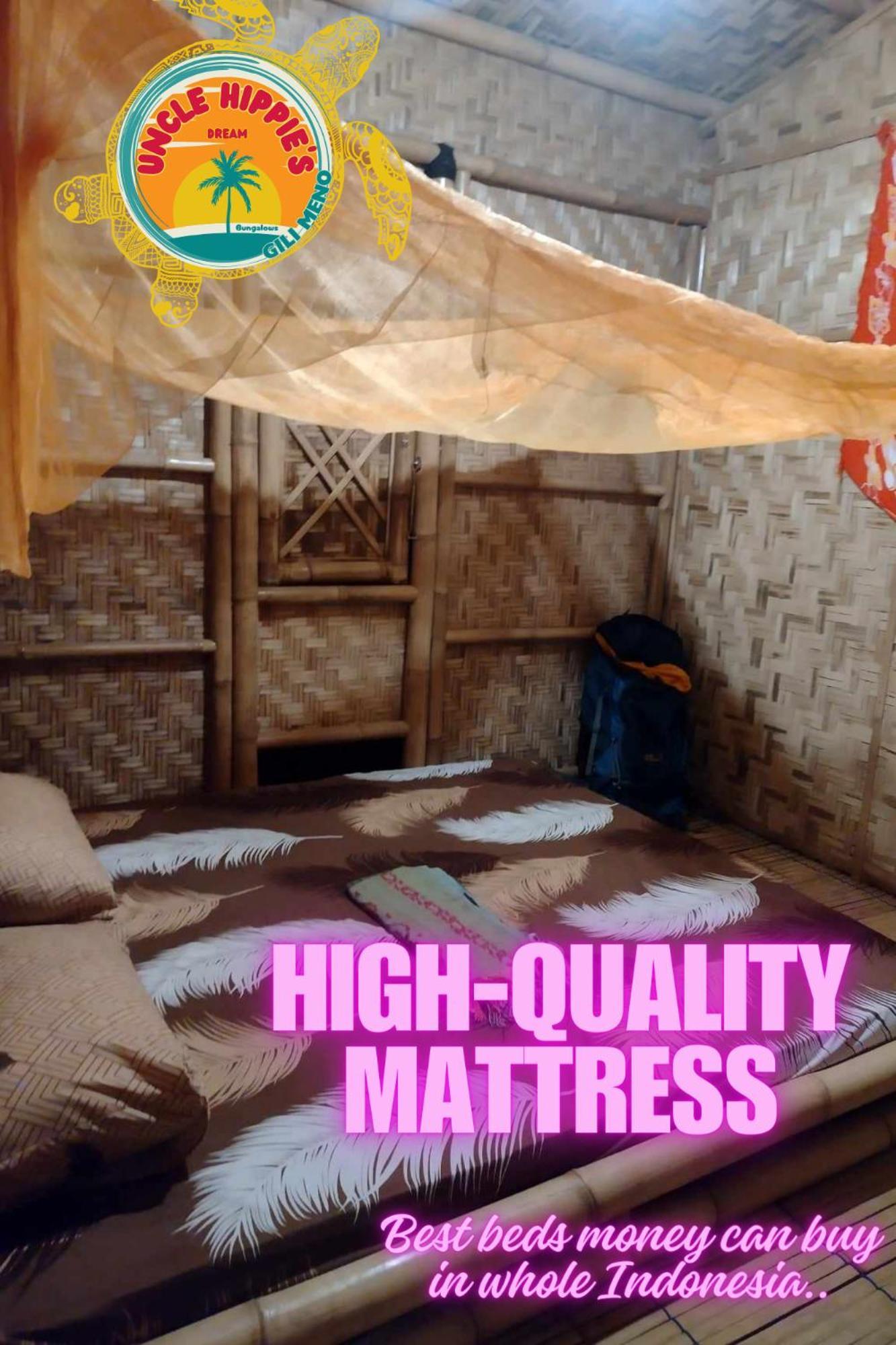 Auberge de jeunesse Uncle Hippie'S Dream à Gili Meno Extérieur photo